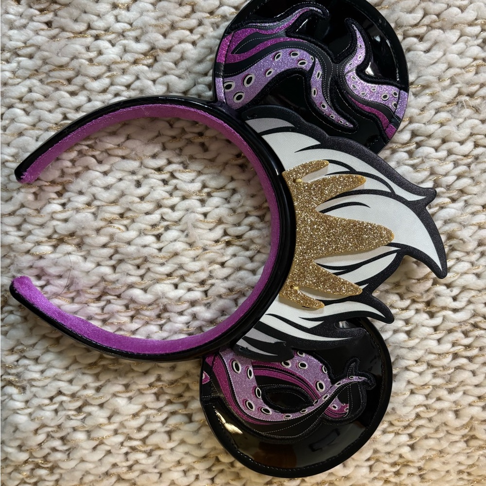 Walt Disney World Villains Ursula Mouse Ears Headband - Picture 9 of 15